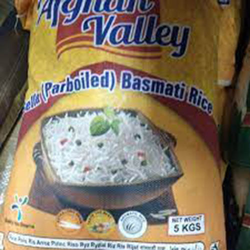 Afghan Valley Sella (Parboiled) Basmati Rice- 5 Kg