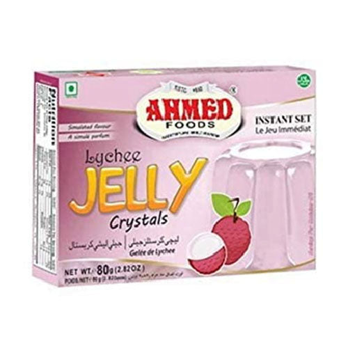 Ahmed Lychee Jelly Crystals - 80 gm