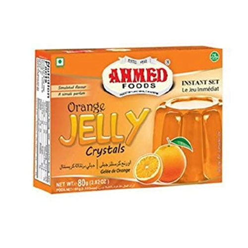 Ahmed Orange Jelly Crystals - 80 gm