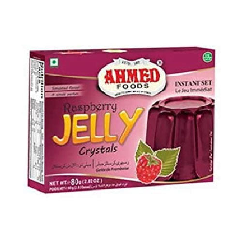 Ahmed Raspberry Jelly Crystals - 80 gm