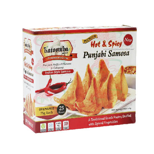 Katoomba Punjabi Samosa Hot & Spicy (Frozen) - 25 pc